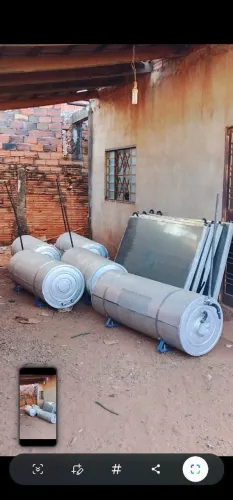 Boiler 200l + placa solar