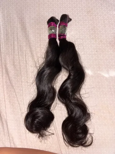 Cabelo Humano Natural 200g 45Cm Russo
