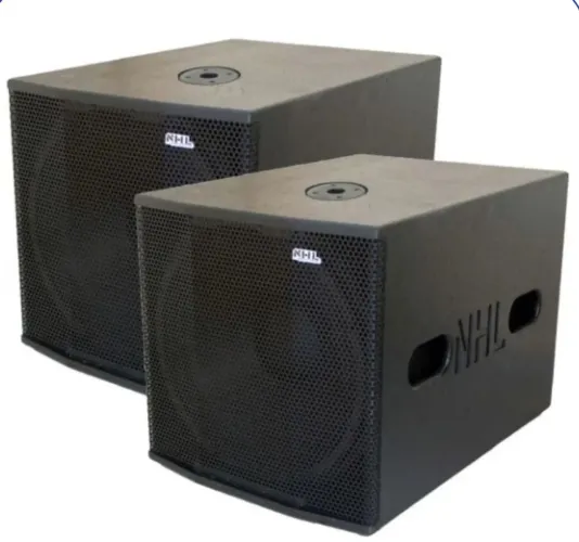 Par de SubWoofer Ativa + Passiva 18'