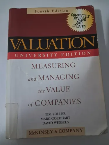 Livro Valuation: Measuring and Managing the Value of Companies