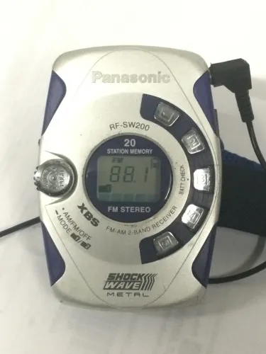 radio sports panasonic am fm super raro.