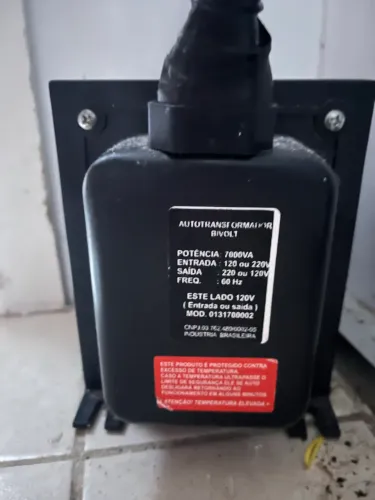 Transformador bivolt 7000VA (7KVA)