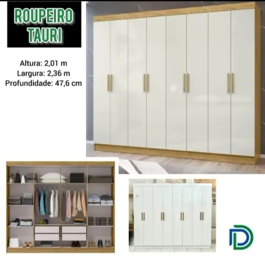 Guarda roupa tauari