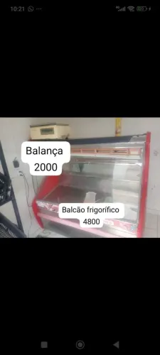 Vitrine balcão frigorífico