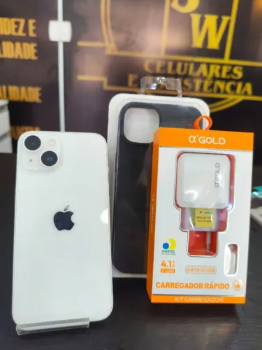 iPhone 14 128GB Branco - Seminovo - 6 Meses de Garantia
