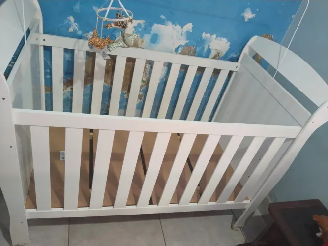 Vendo berço vira cama