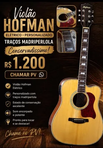Violão semi profissional