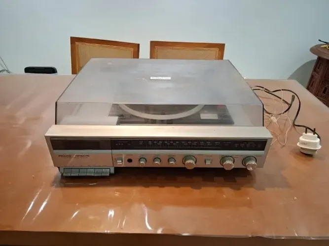 Toca-discos Philco Hitachi 3 Em 1 Antigo (Usado)
