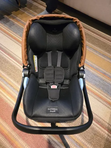 Bebê Conforto Materna Louge Preto Cobre - Burigotto