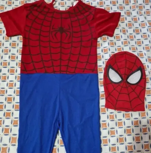 Fantasia nova de home aranha para menino de 3 -5anos oferta 160rs