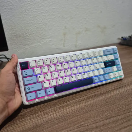 Teclado Magnético Ak680Max 8-1 s/ Fio - Aceito cartão e entrego