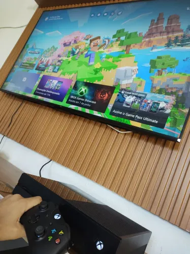 Xbox one funcionando perfeitamente SEM nenhum detalhe funcionando perfeitamente 