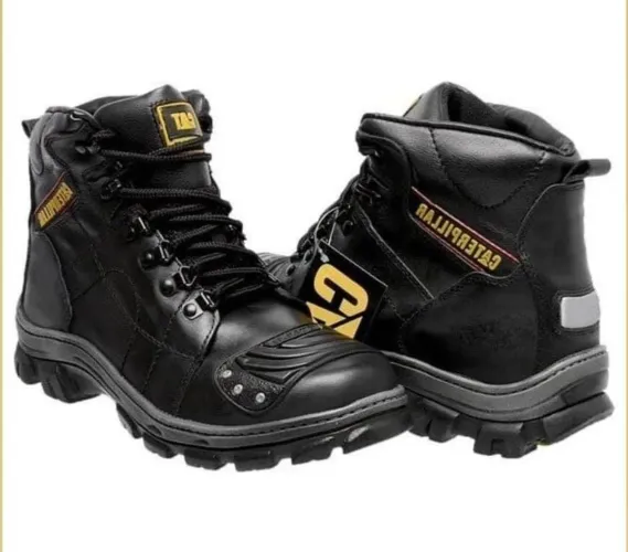 BOTA COTURNO CATERPILLAR MOTOCICLISTA