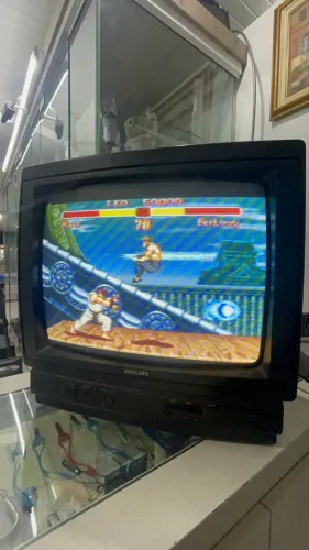 Tv 14 retrô gamer Phillips somente saída RF