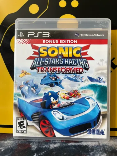 Jogo Sonic All Stars Racing Transformed Ps3 Original