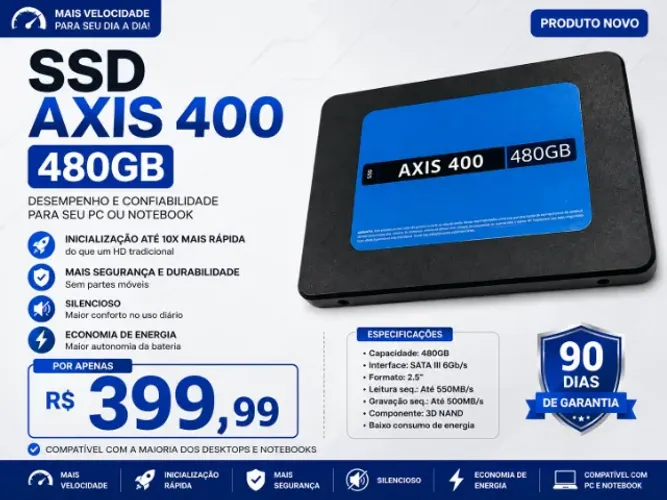 SSD 480 Gb