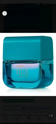 Deo Parfum Feminino Natura Ilía Completa Perfume 50ml Luxo