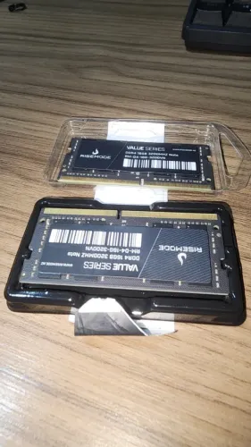 2 Memórias Ram Para Notebook Rise Mode DDR4 16GB 3200Mhz NVME, CL22 - RM-D4-16G-3200V