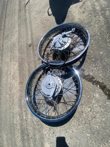 Rodas de raio da 125