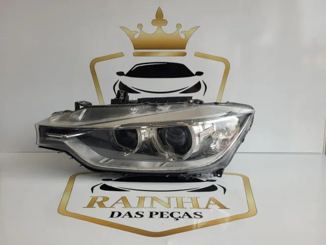 Farol Bmw 320i 328i 335i 2013 até 2015 F30 Lado Esquerdo - Usado Com Avaria