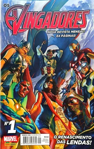 Os Vingadores: O renascimento das lendas! - Panini Comics - 1ed. Novembro/2016