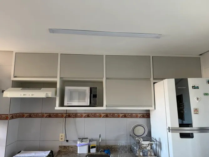Móveis planejando - Cozinha Lacqua Condomínio Club