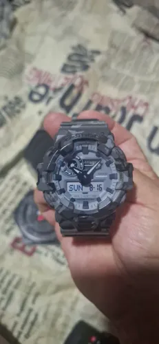 Relógio g shock camuflado