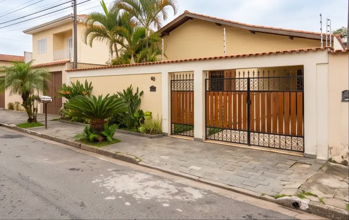 Casa térrea de 3 quartos com churrasqueira e quintal