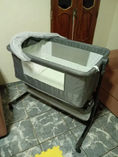 Berço Moises balanço portátil suporta até 15 kg