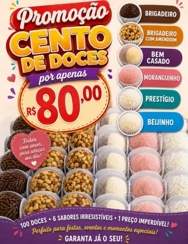 Doceria amor em doces 