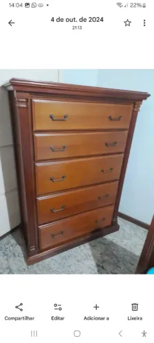 Cômoda gaveteiro vintage