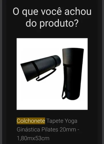 Colchonete, tapete de yoga