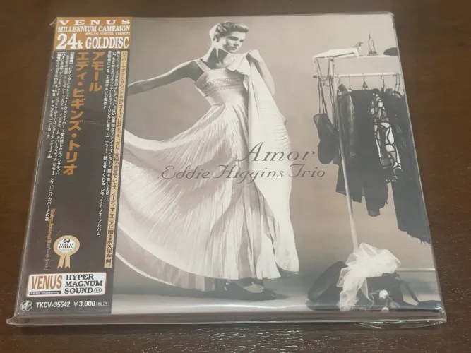 CD Jazz Eddie Higgins Trio Amor Venus 24k Gold OBI Raro (TKCV-35542)