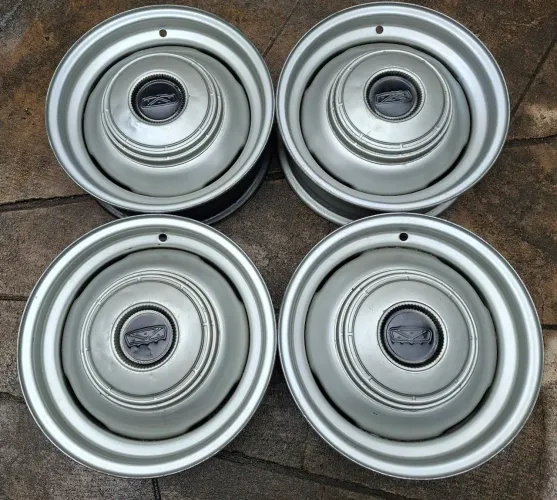 FORD F100 F1000 RODA ORIGINAL FERRO FECHADA ARO 16 CALOTA ORIGINAL FORD JOGO