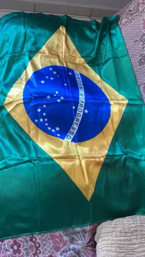 Bandeira do Brasil 70X100 poliéster 