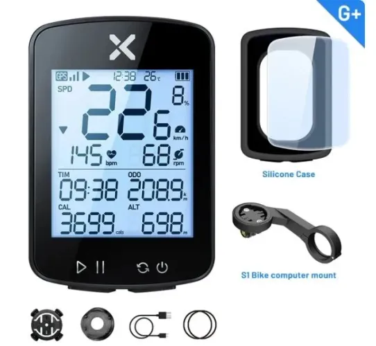 Velocímetros Bike Gps Xoss G2 Plus Bluetooth + Suporte + Case