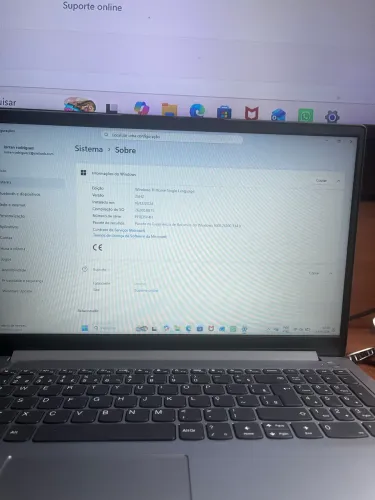 Notebook Lenovo seminovo