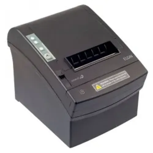 Impressora Térmica Elgin I8, Não Fiscal, Com Guilhotina, USB, Serial, Ethernet, Preto