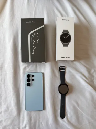 SAMSUNG S26 ULTRA AZUL + RELOGIO + FONE SAMSUNG