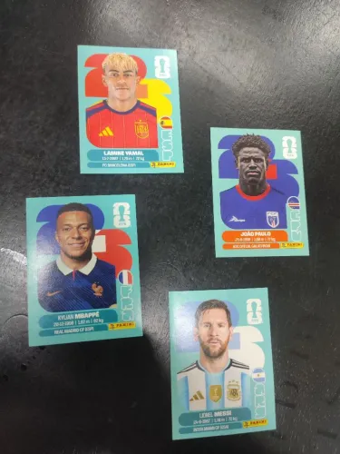 Figurinhas especiais copa 2026