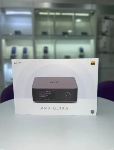 WiiM Amp Ultra Streaming com DAC, HDMI ARC, Bluetooth 5.3 e Wi-Fi 6 - Novo