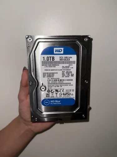 HD Interno WD Blue 1TB 3.5" SATA III 7200RPM Novo (Sem Caixa)