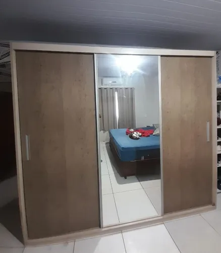 Guarda-Roupa Casal Premium | 100% MDF 18mm | Amplo Espaço e Design Moderno