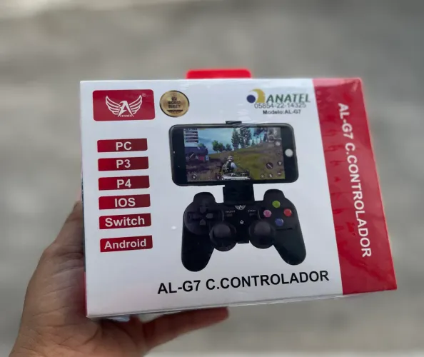Controle Pc, Tv, Ps3 e Ps4 Bluetooth 