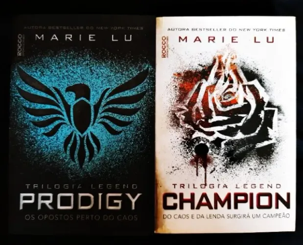 Livros - Prodigy e Champion - Trilogia Legend - Marie Lu