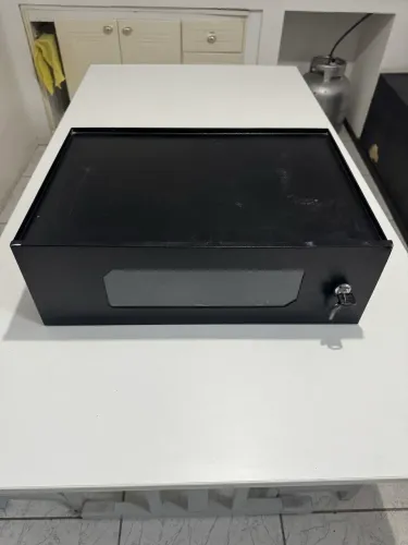 Rack Caixa Metálica Organizadora para DVR, Rede ou Centrais