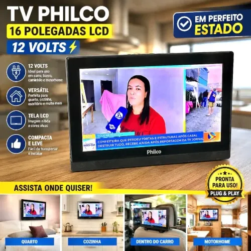 TV led Philco 16? digital c/ controle