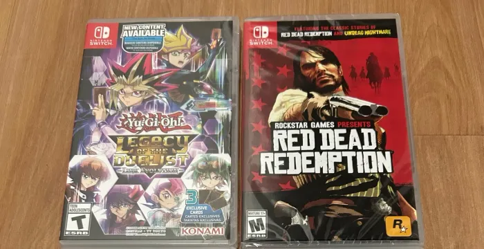 Jogo Nintendo switch - yu Gi oh e red dead redemption