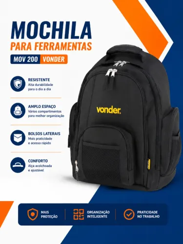 Mochila Vonder para Ferramentas - MOV 0200