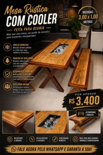 Mesa de madeira